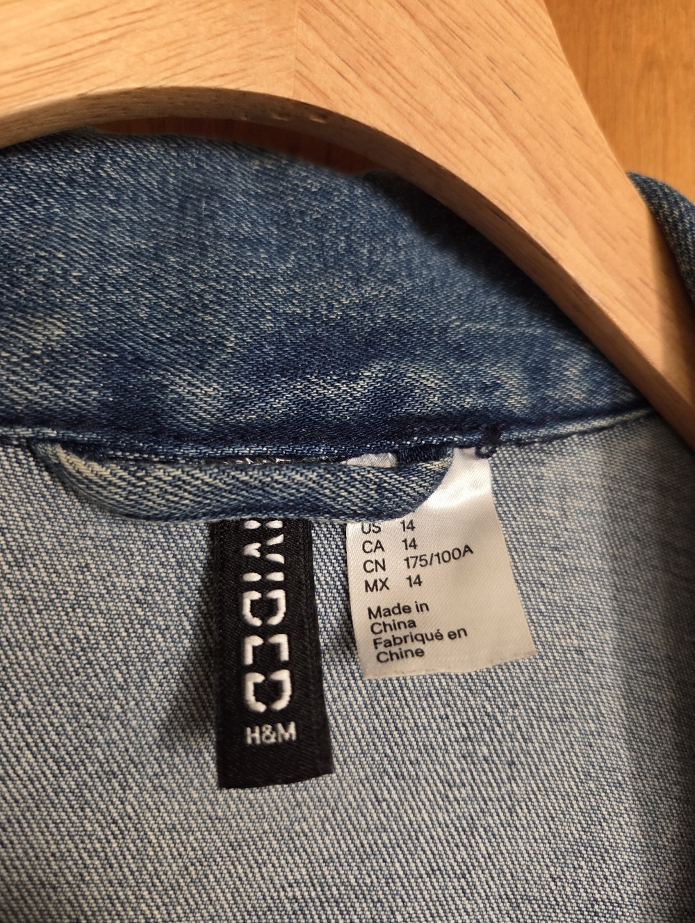 Denim Ruffle-Trim Jacket - Blue - Picture 2 of 6